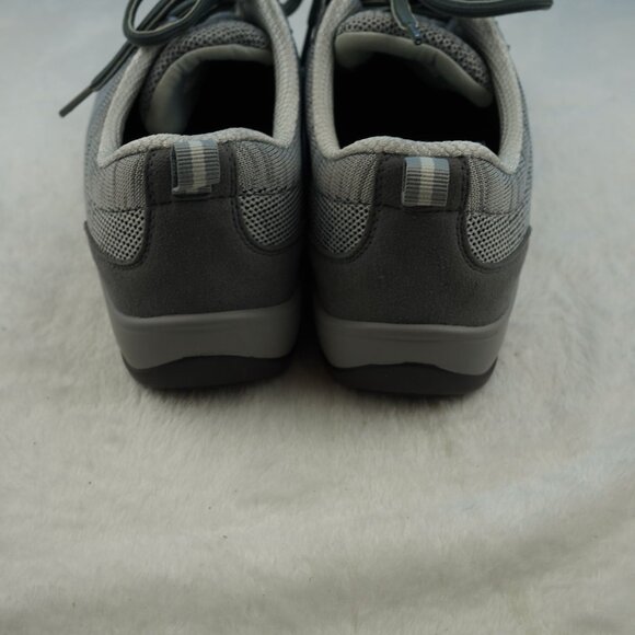 OrthoFeet Palma Gray Knit Sneakers Womens 7.5 Wide‎ Comfort Orthopedic Shoes - Picture 5 of 10